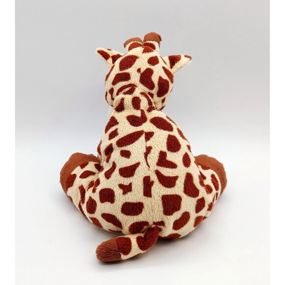 TY 10" PLUFFIES TIPTOP The GIRAFFE Plush Brown /Yellow  Stuffed Tylux 2007 - Picture 3 of 4